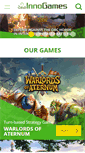 Mobile Screenshot of innogames.com